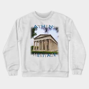 Athens Heritage - Temple of Hephaestus Crewneck Sweatshirt